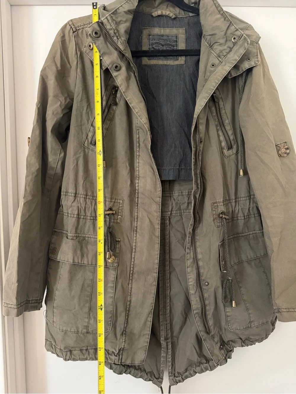 Levi's Olive Green Women's Utility Parka Jacket